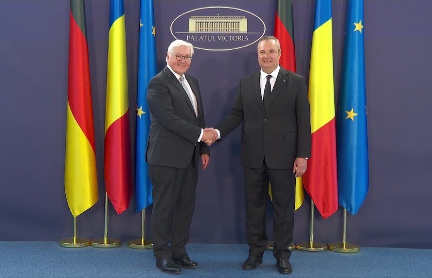 News UMPMV – Premierul Nicolae Ciucă, discuții despre aderarea României la Schengen cu preşedintele Germaniei, Walter Steinmer